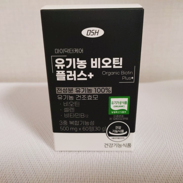 마이닥터케어 유기농 비오틴 플러스