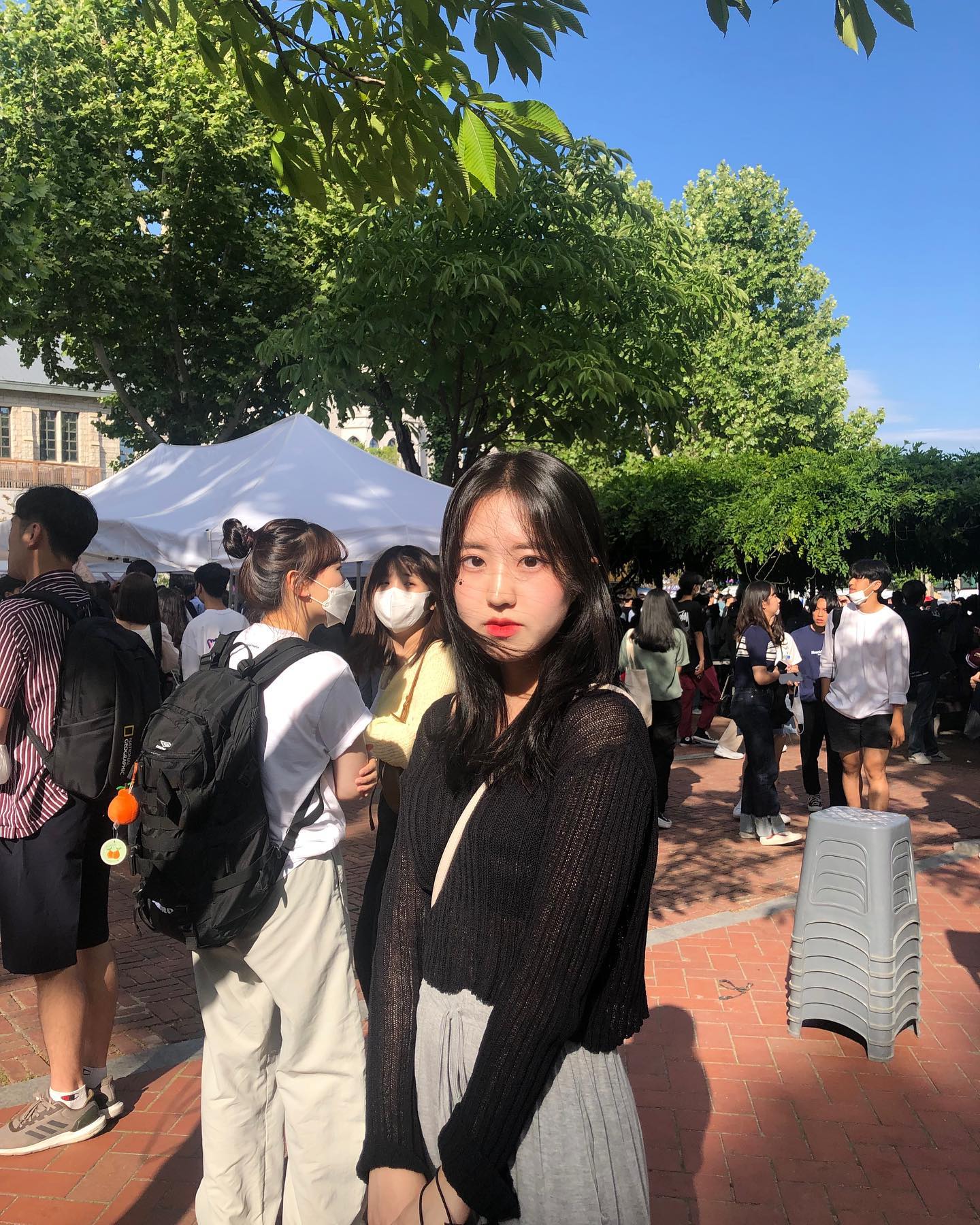머리카락 너 .. 가만히있어 제발