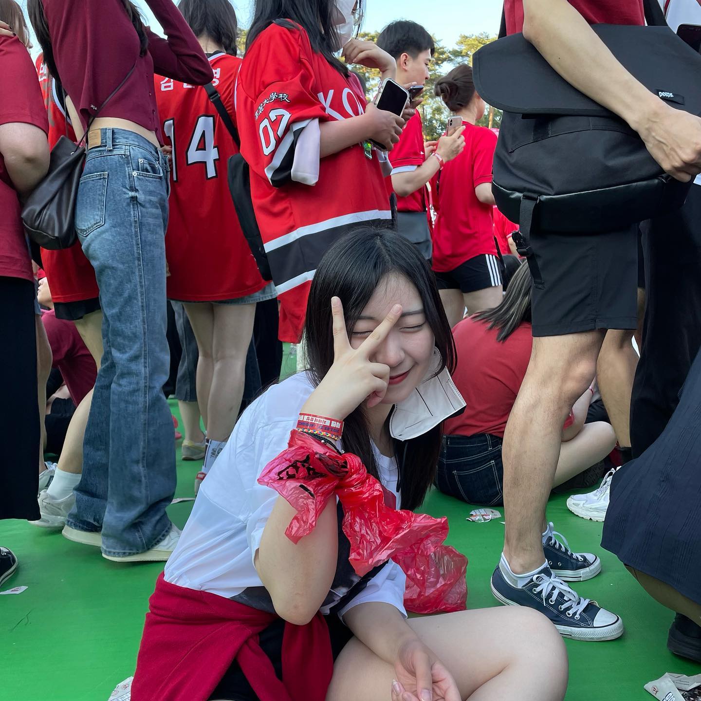 #입실렌티 

3년 만의 학교 축제… 응원.. 잘 놀았다