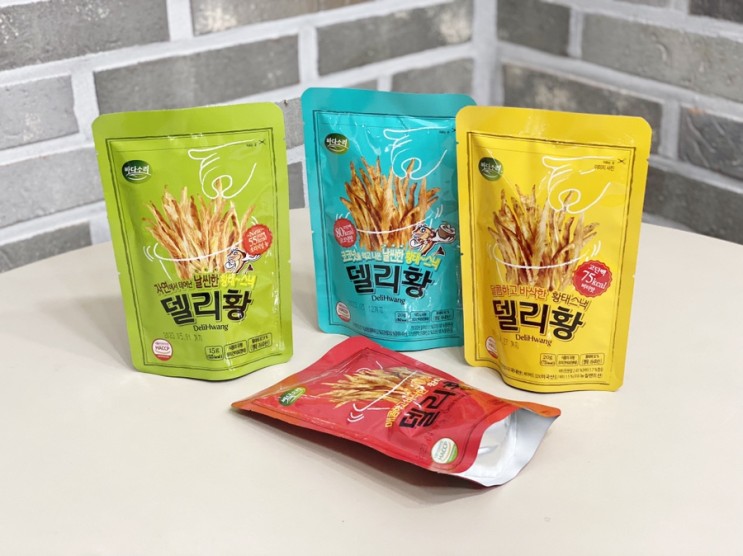 맥주안주 단백질간식 델리황 황태스낵