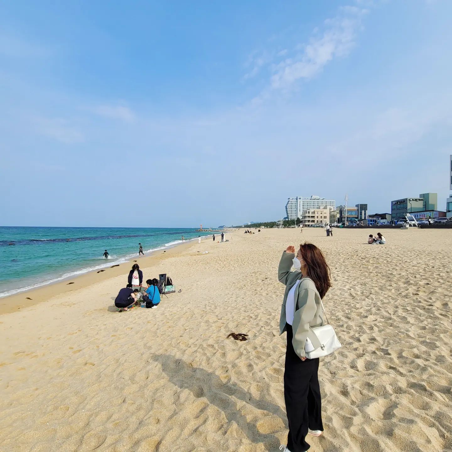 🏖
동해바다
💛💚💙💜

#여행 #강릉여행 #강릉 
#강문해변 #동해 #해변 #바다