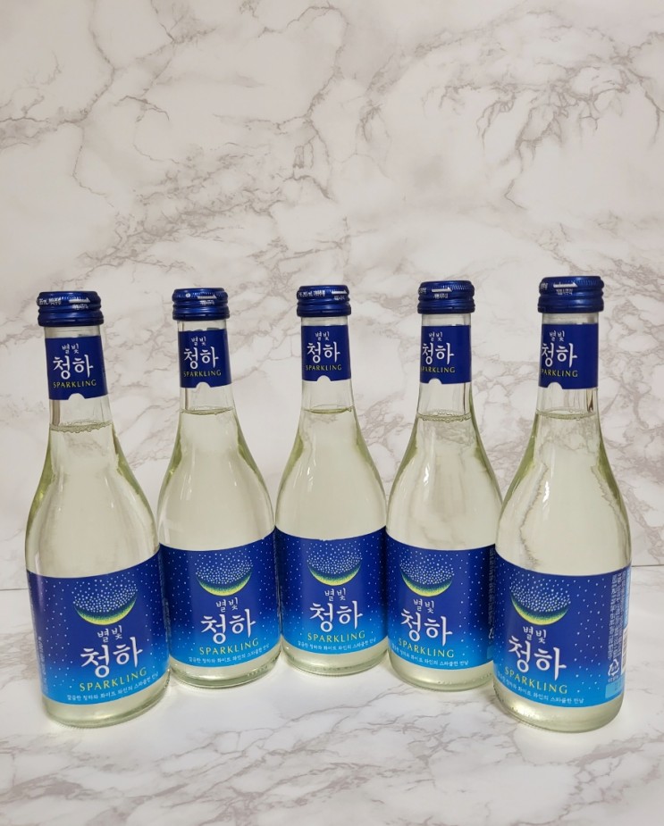 [별빛 청하] 화이트 와인과 청하의 새로운 만남! 저도수로 깔끔하고 부담 없는 혼술&홈술 추천(+롯데마트)