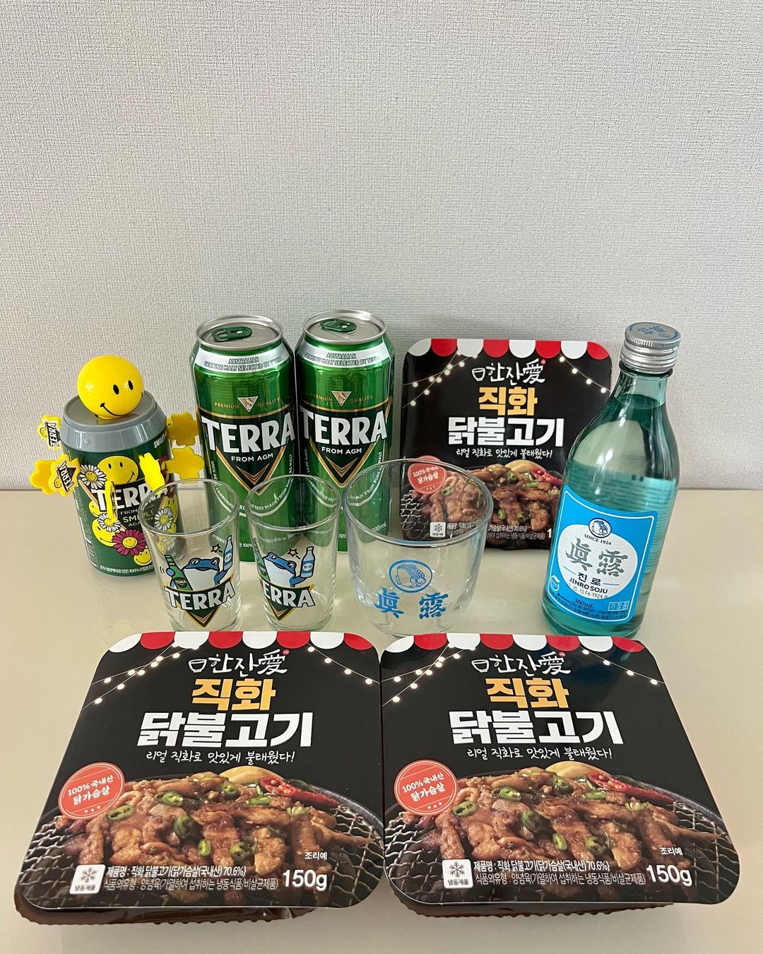 @peterpan5775 on Instagram: “#협찬 최고의 술 안주 #한잔애 직화 닭불고기🍺 리얼 직화로 구워서 불맛과 불향이 매력있는 100% 국내산 닭고기만 사용한 방부제, 발색제, 색소, 목초액 무첨가로 안