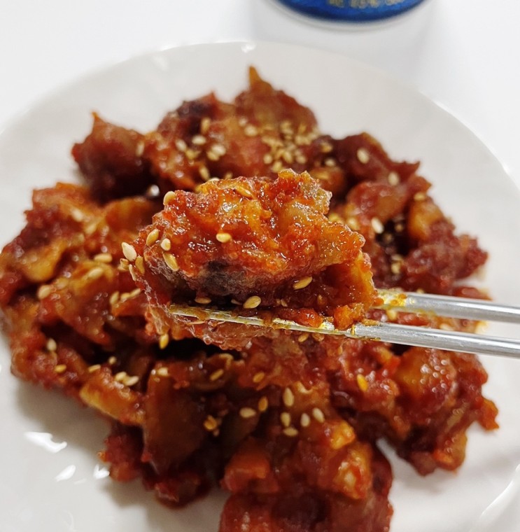 한잔애 직화 닭오돌뼈 / 야식으로 너무 좋은 간편술안주 추천