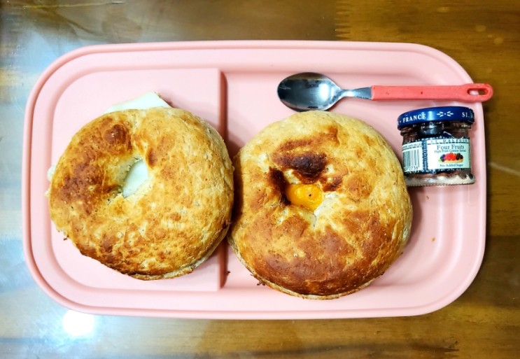 다이어트빵: 지미하다 통밀베이글 (건강빵/비건빵/통밀빵/당뇨빵)