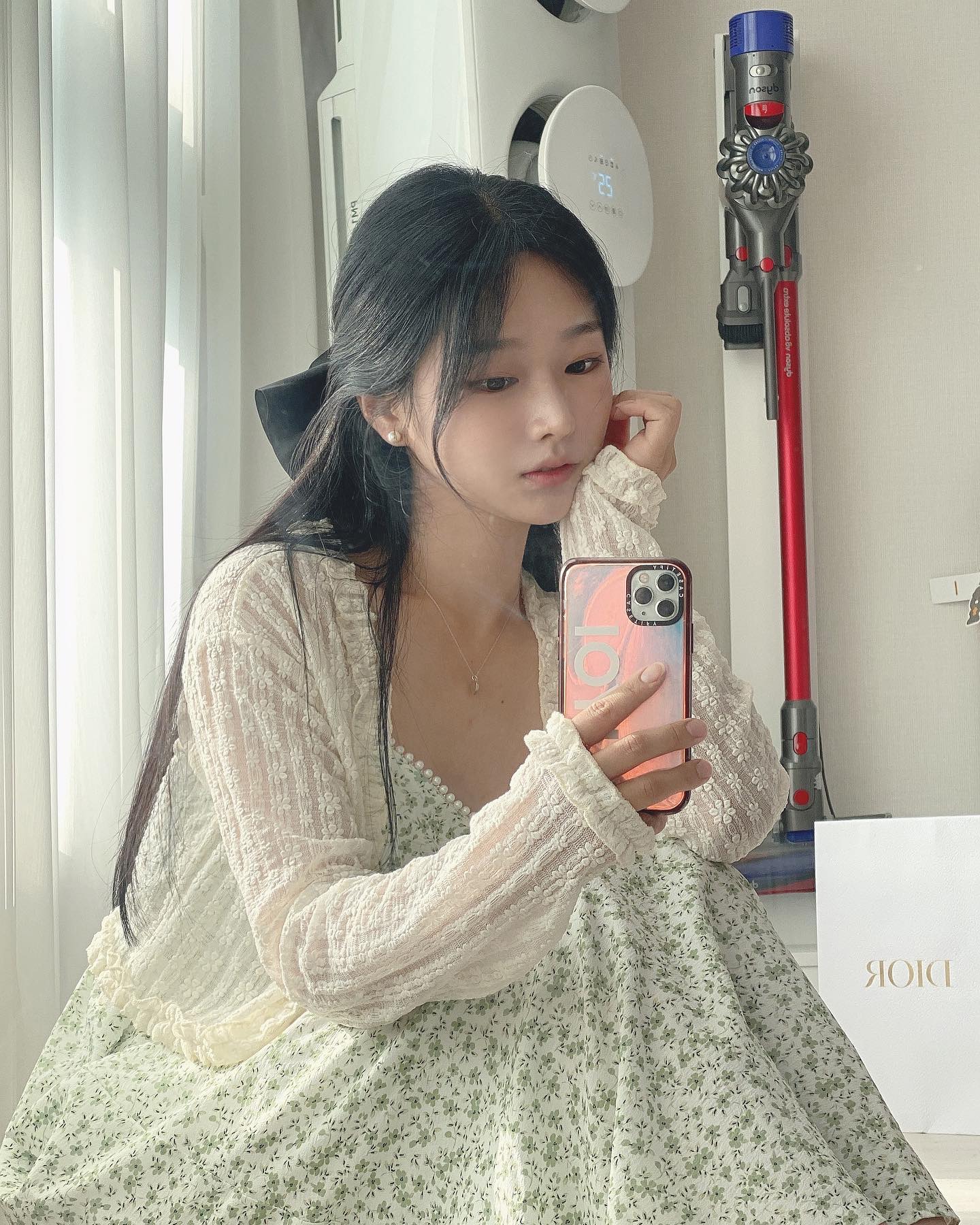 😌🌿
.
.
#selfie #tiffany #casetify #🌿