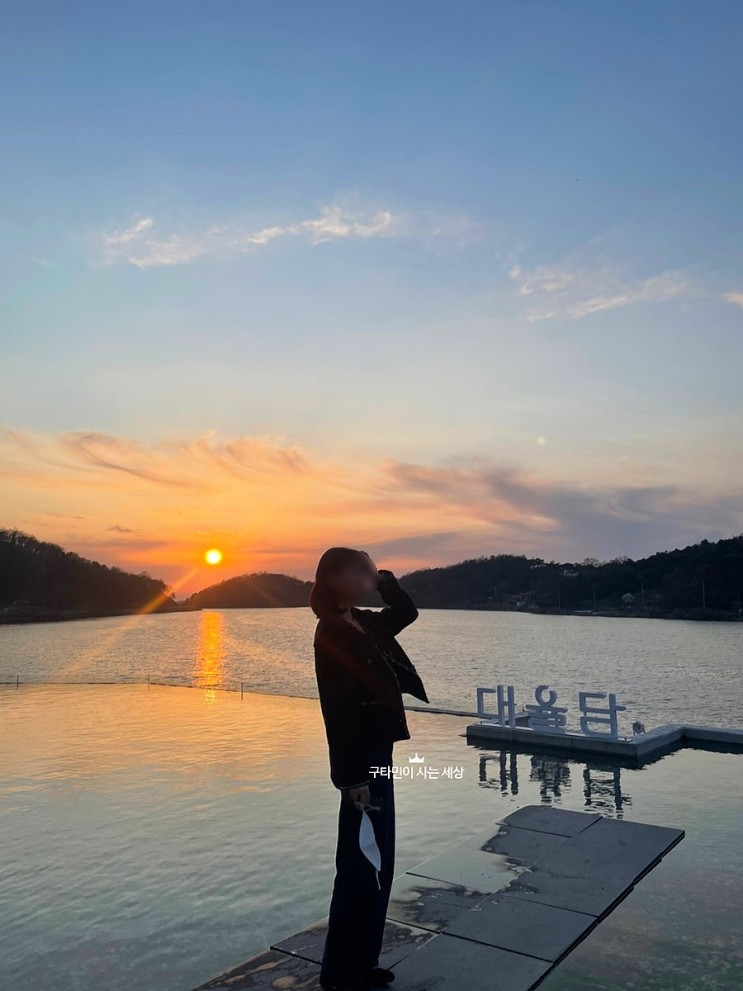 김제 카페 대율담, 저수지 뷰가 좋은 신상 카페