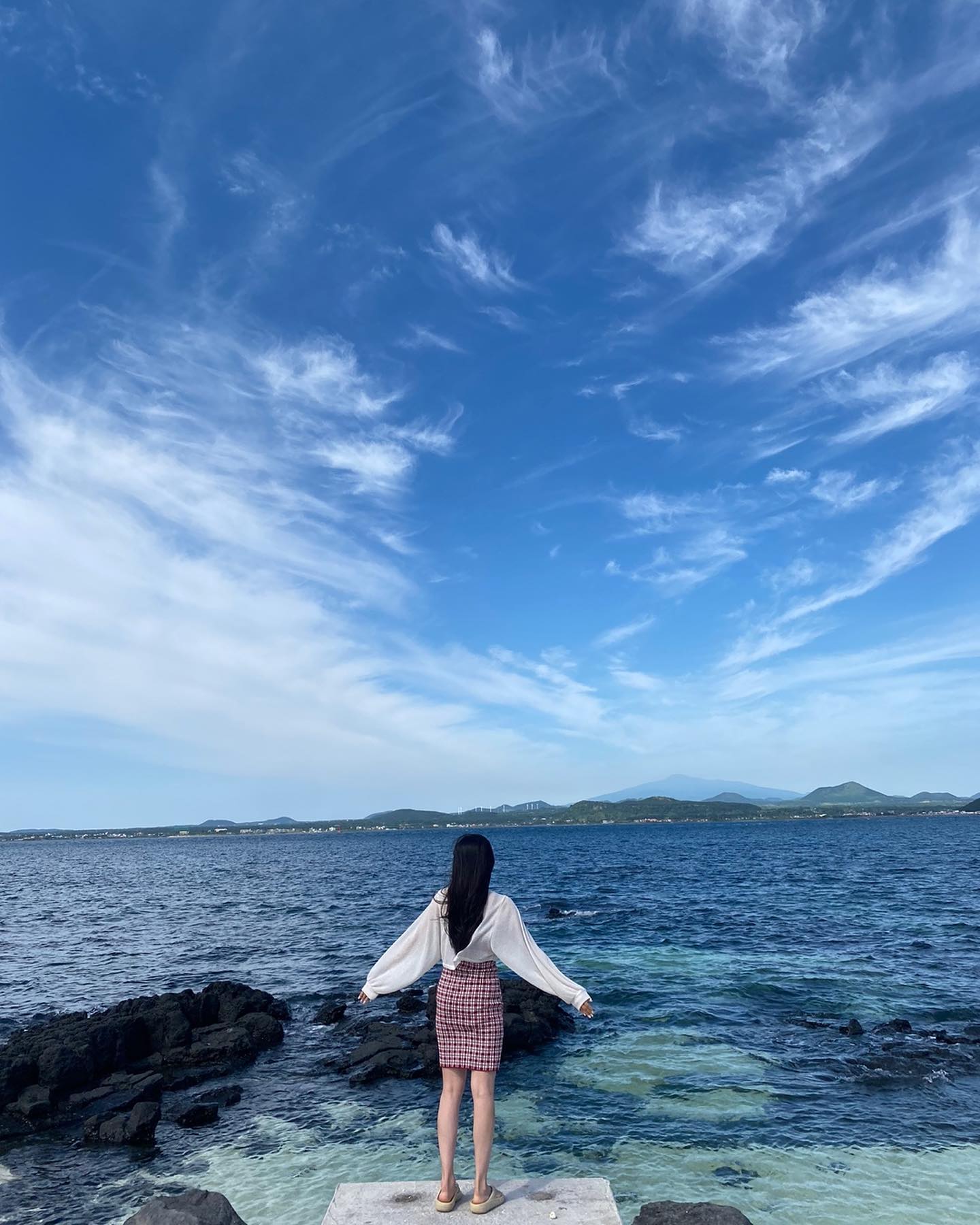 보정 없이도 너무너무 예뻤던 우도 ෆ´･ᴗ･`ෆ 
국내 신혼여행 즐거웠어 ! 또 가야징 💜