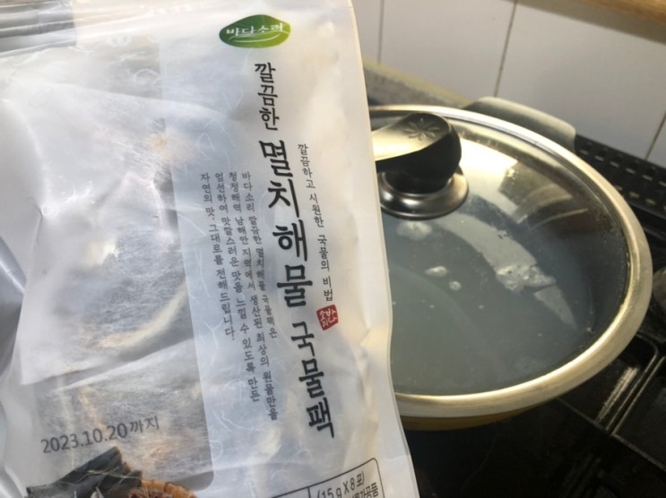 국물요리 필수템 다시팩 추천 바다소리 국물팩