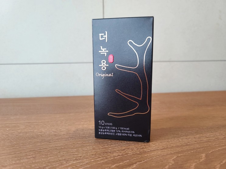 할머니 선물 추천, 간편하게 건강 챙길 수 있는 '더 녹용 Original'