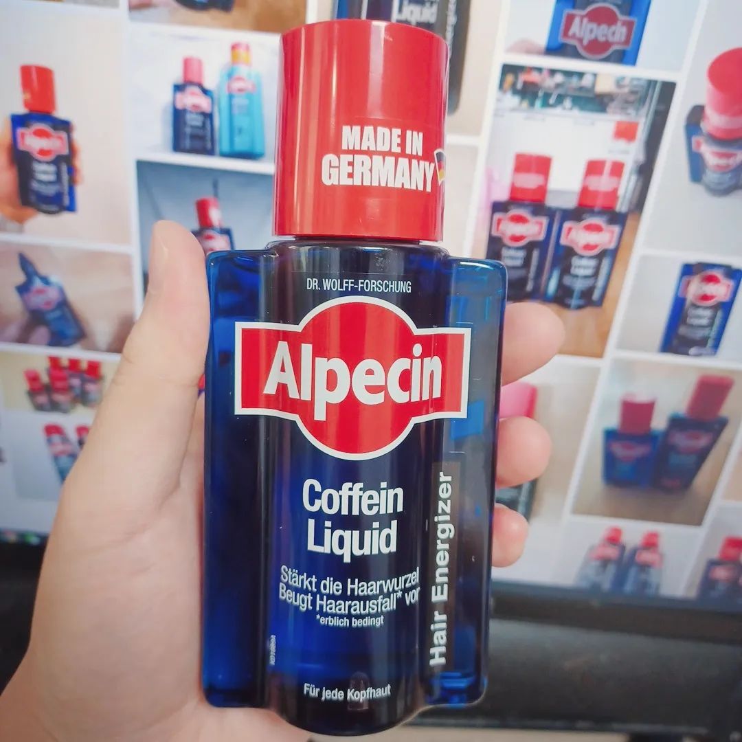 송현수’s Instagram post: “두피에너지 쾌속 충전! ‘알페신 카페인 리퀴드’ 풍성한 헤어스타일링, 가늘고 약해진 모발, 힘 없는 모발, 탄력 없는 모발, 헤어 고민, (직장생활, 취업, 학업, 육