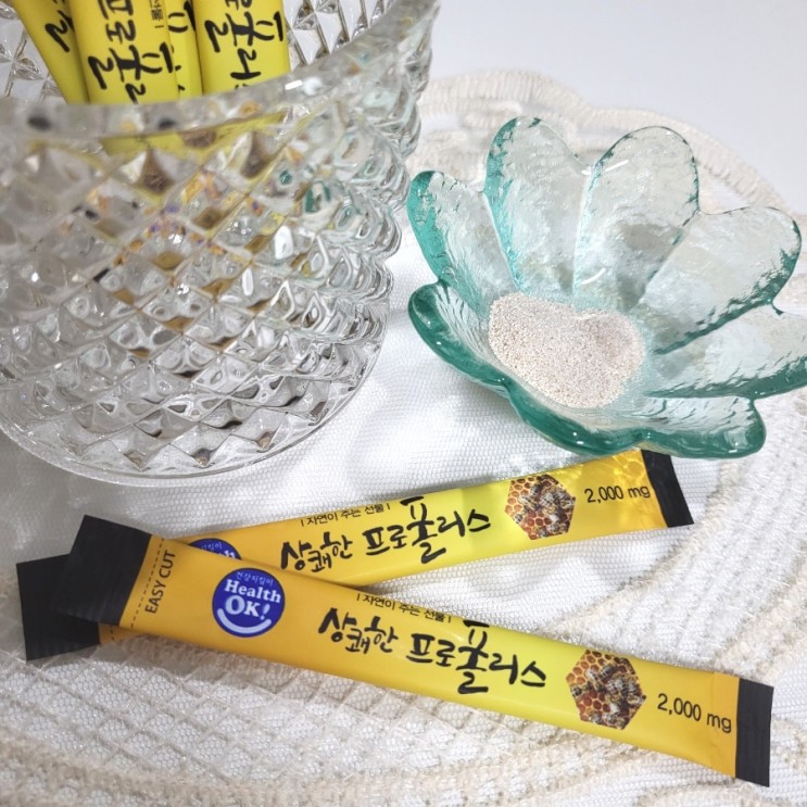 상쾌한 프로폴리스 면역력 건강챙기기