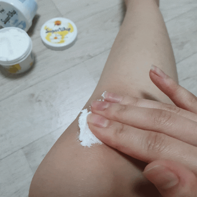 다리각질제거와 건조한 피부에 효과적이었던 프라이멀엘리먼츠 아이스크림스크럽 후기 (feat. 브라질리언왁싱스크럽으로도 사용하기 좋았어요.)