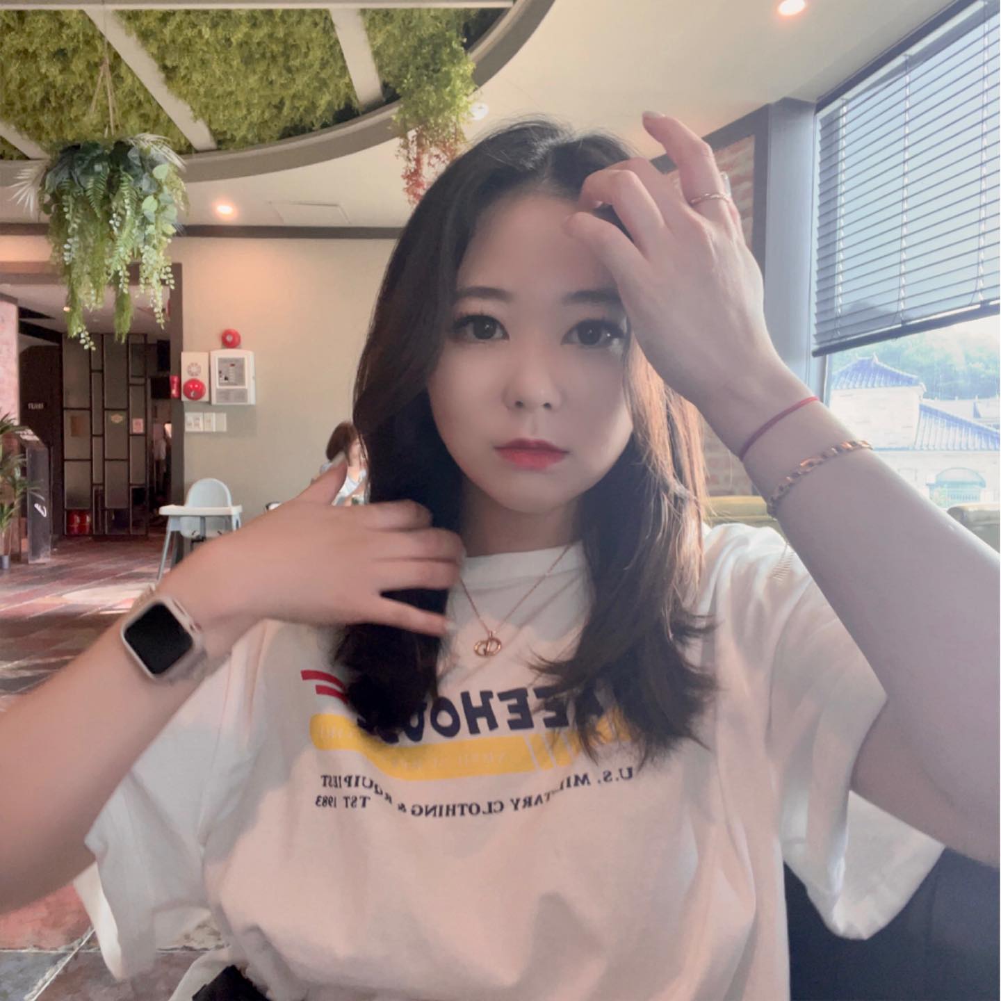 하나 둘 셋 하고 찍으라고
