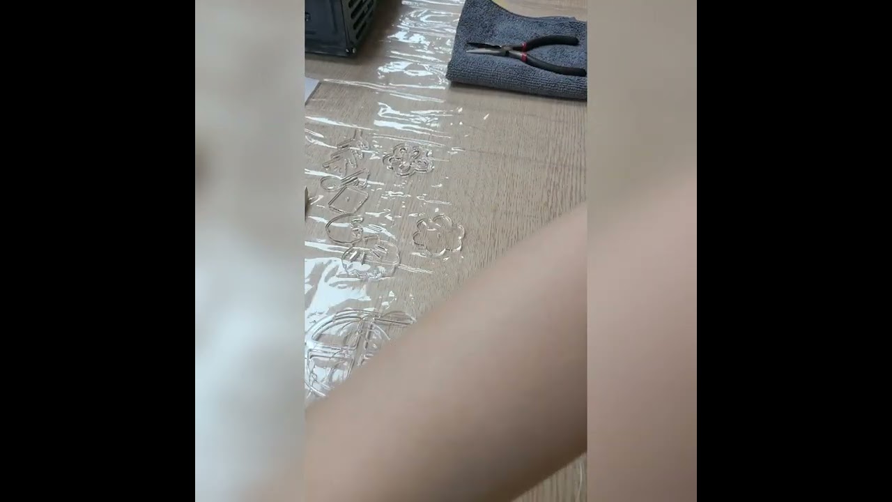 아크릴 썬캐처 만들기(염색부터 조립까지)