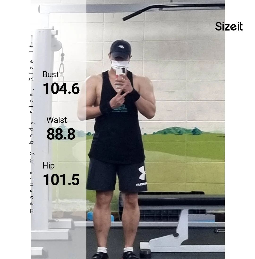 협찬,문의DM’s Instagram post: “✅️간단한 측정을 통해서 30가지 신체사이즈를 확인할 수 있는 "Size it(사이즈잇)"어플 ✅️운동 전후 차이점을 보다 정확하게 알기 좋고 다이어트 변화도 비포