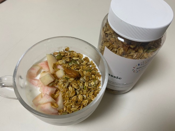 그릭요거트토핑추천, 수제그래놀라 애트놀라 클래식 입에 딱 맞아!