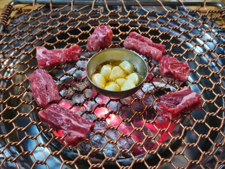 [건대 맛집] 가성비 좋고 맛도 좋은 한우 1+ 소고기 맛집 '참숯벽돌집'