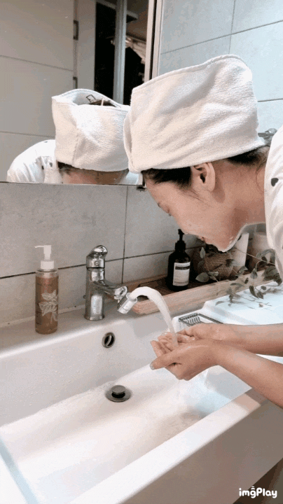 양치수도꼭지 까야 워터탭 바꾸고 강아지 목욕이 쉬워졌어요.