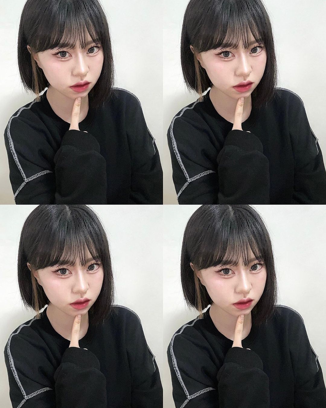 수진 on Instagram: “맨투맨 넘모 예쁘죠 요런 맨투맨 하나 있으면 가볍게 툭 걸쳐줘도 꾸안꾸 느낌 낼 수 있어서 손이 자주 가더라구요 맨투맨 하나만 입어도 되는 계절이 다가와서 아주 행복