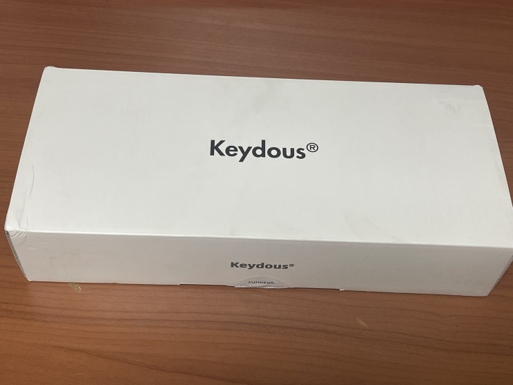 Keydous NJ80-AP 유선 무선 블루투스 풀윤활 키보드