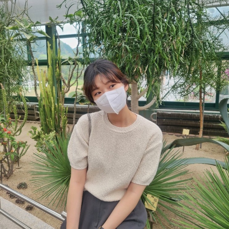 디어마이엔 30대여자쇼핑몰 반팔부클니트