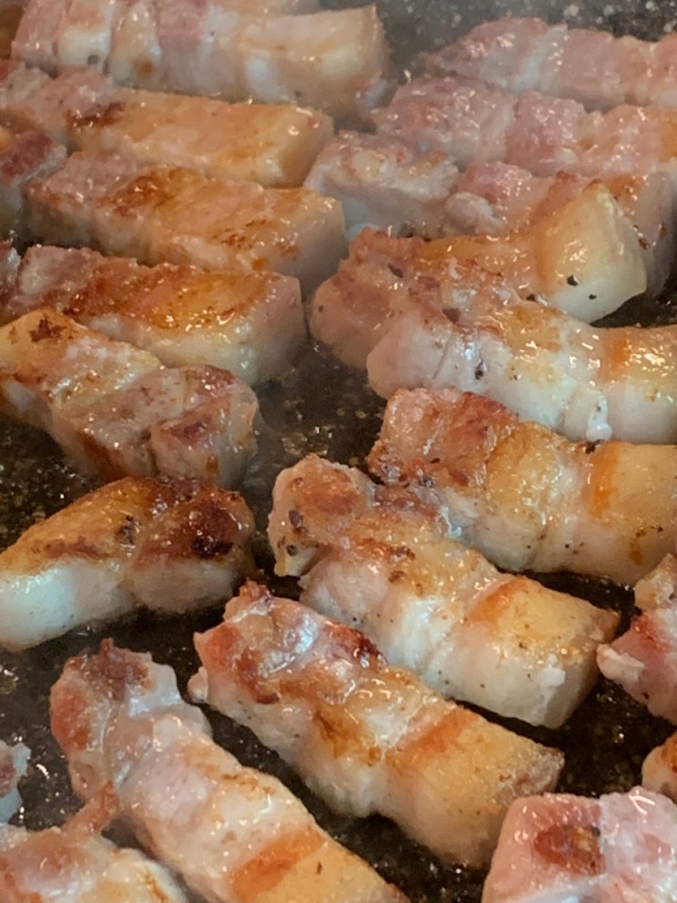 [여주 맛집] '하르방 리뷰' (9점) - 초벌삼겹살, 신선한 고기, 폭탄 계란찜, 다양한 반찬