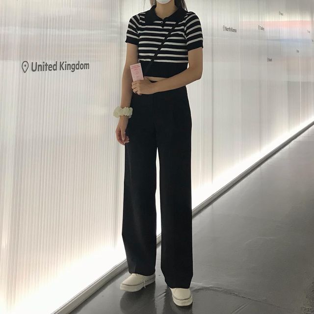 서연 on Instagram: "🖤✨ #데일리룩"