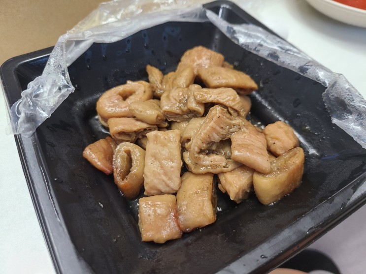 한잔애 간단술안주 잡내 없는 직화 막창구이 불곱창