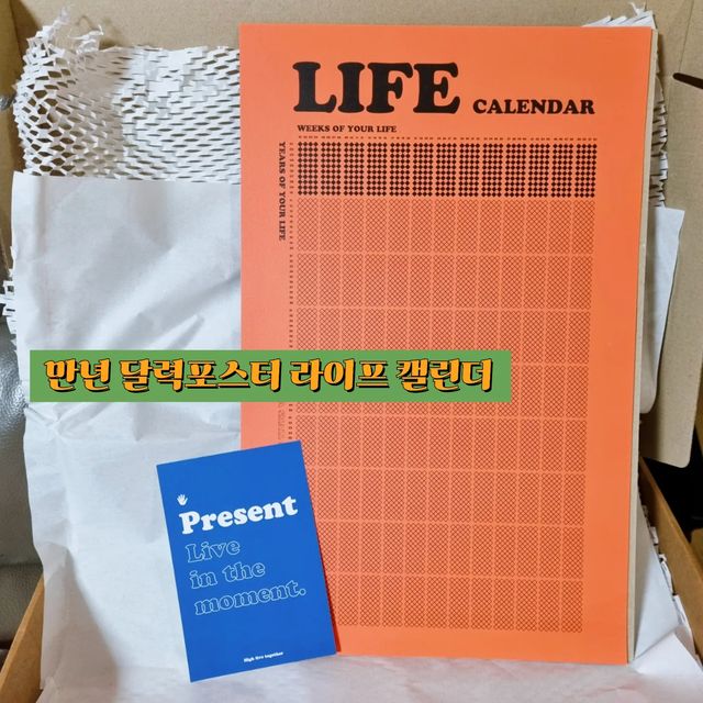 리하이🌿 on Instagram: "#광고 #제품제공 "성인들이 원하는 것을 알고, 이루도록 도와주는 브랜드" 하이파이브 투게더에서 만든 "만년 달력포스터 라이프 캘린더" (이번에도 역시 이름이 길군