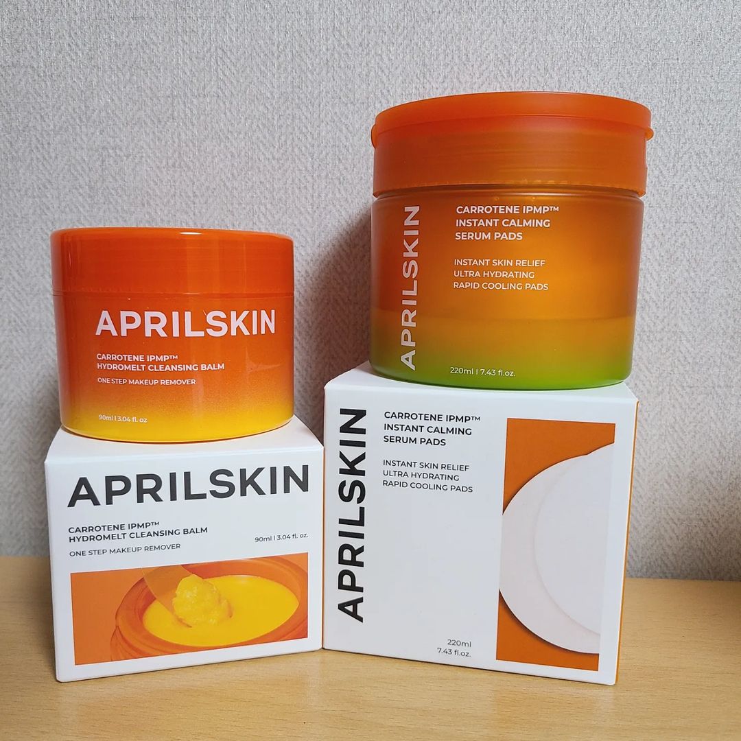인플루언서 오늘(ONL) on Instagram: “#협찬 × @aprilskin_korea #에이프릴스킨 ✅️ 캐로틴 IPMP 멜팅 클렌징밤 메이크업부터 피지 클렌징까지 한번에 싹 녹이는 멜팅 클렌징밤이에요😆 고체타입의