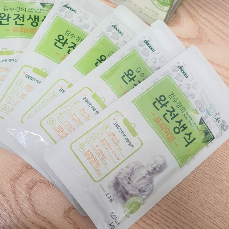 아침식사대용 생식가루 김수경의 다움 완전생식 프리미엄