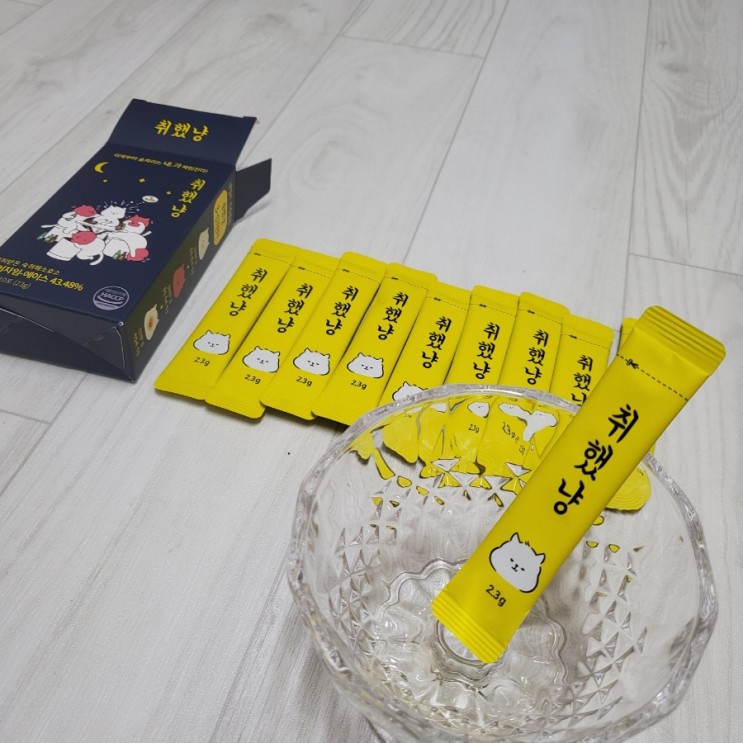 술자리인싸템 숙취해소효소 숙취해소제 / 취했냥