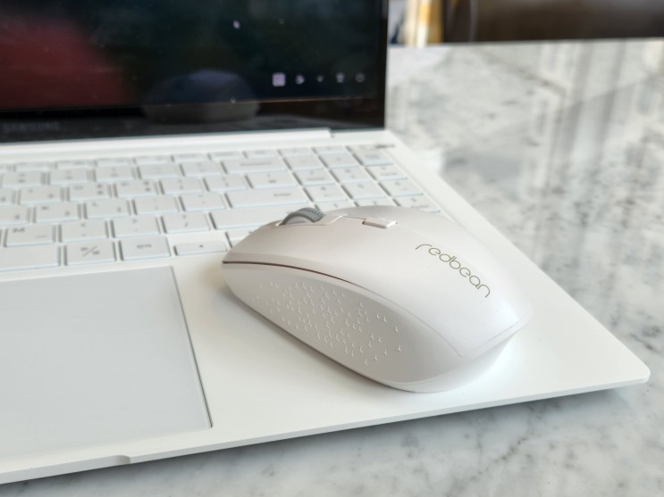 블루투스 무선마우스 레드빈 A17M. 편하다! 조용하다! 칭찬한다!