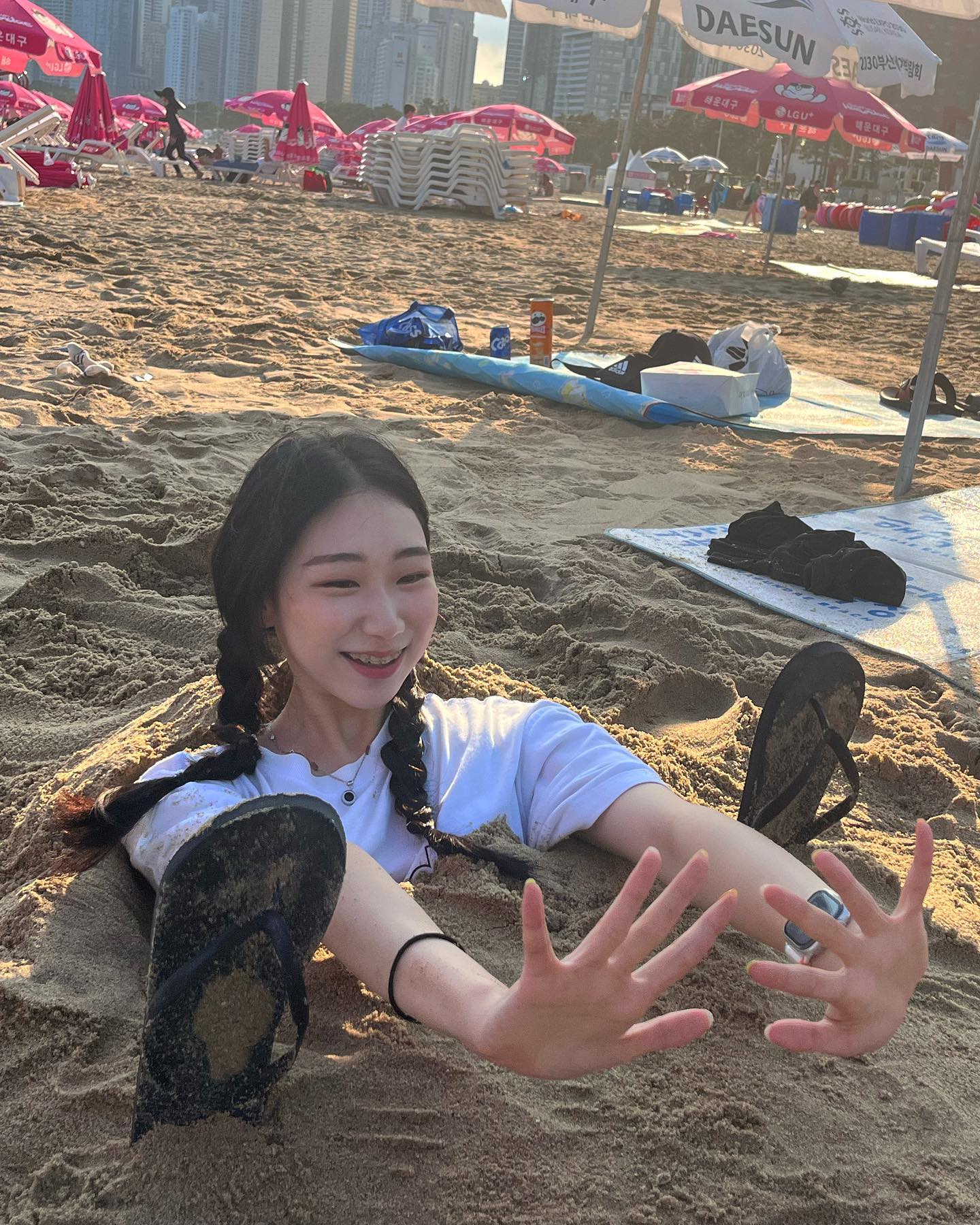 2022.08.04
코로나 격리 풀리자마자 물놀이 🏖
