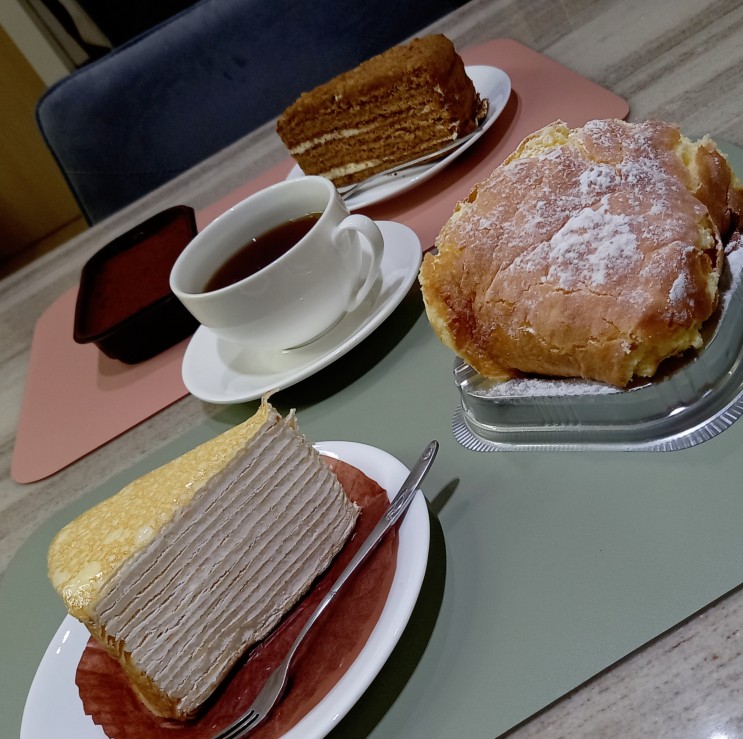 매머드커피 디저트! 커피랑 잘 어울리는 맛도리 간식 신상메뉴 출시