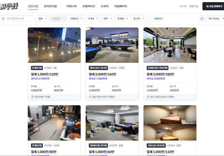 스터디카페양도는 싸장님들 어플로 쉽게 해결!