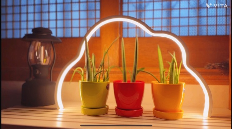 스캇홈 LED 무드등으로 침실 인테리어 :)