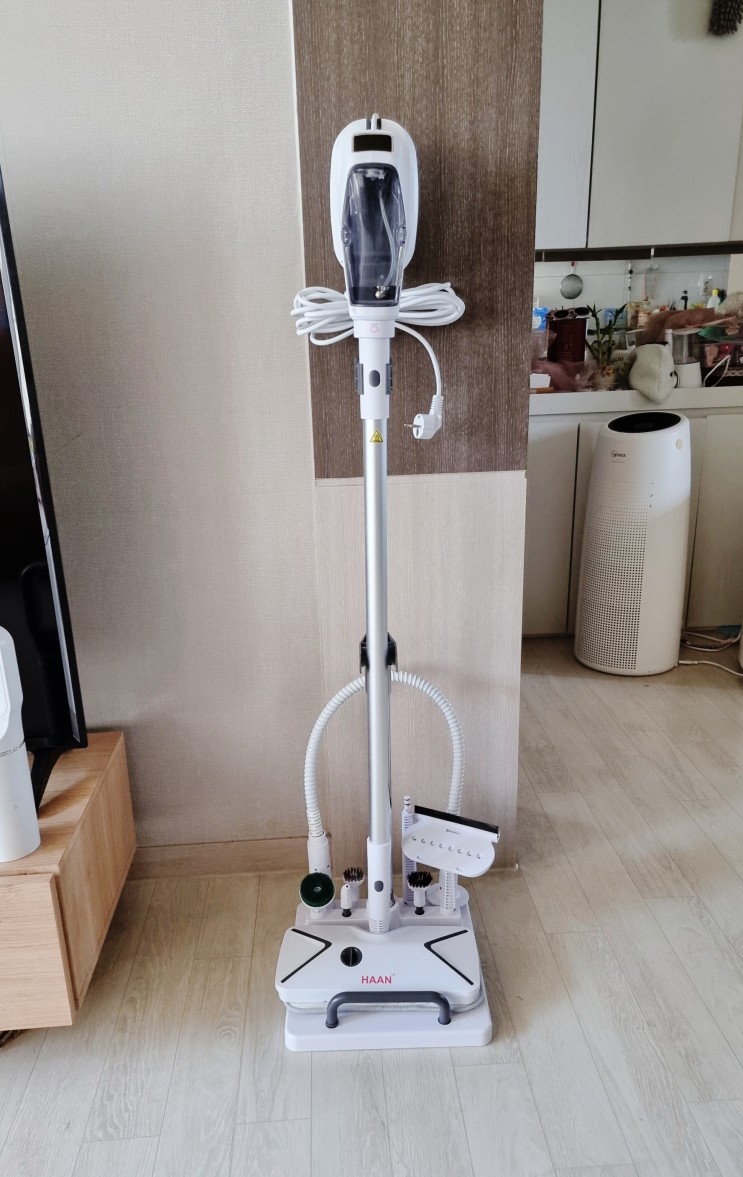 한경희 멀티 스팀 청소기 사용이 간편해서 좋네 (스팀 청소기 사용방법)