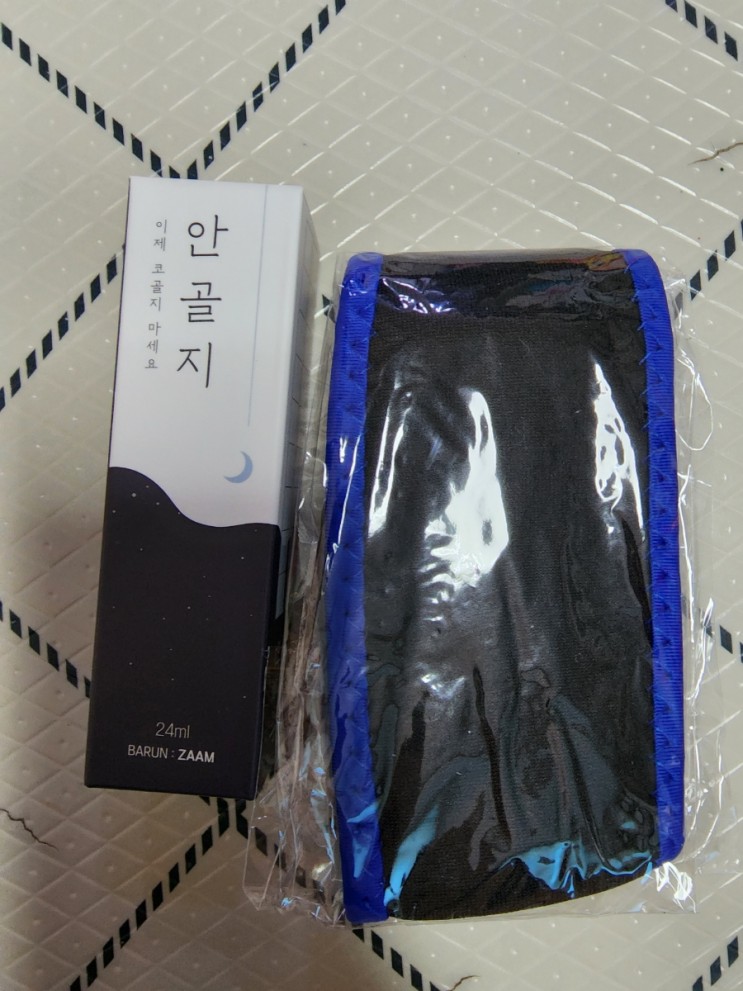 심한코골이 필수품 코골이스프레이 안골지