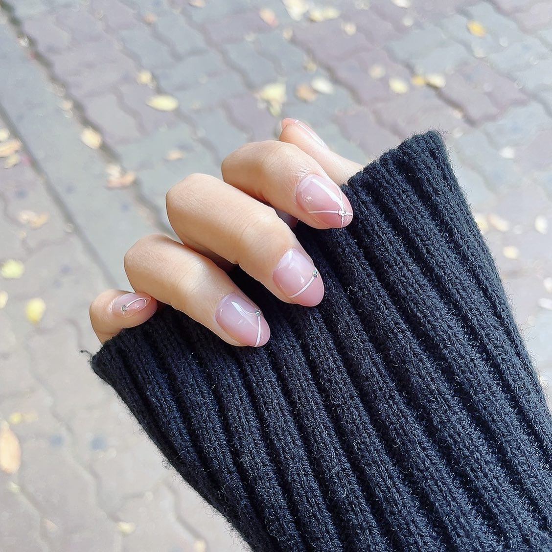 네일하고 신난 사람 놀아주기 담당 jjongdor_md  #🧡