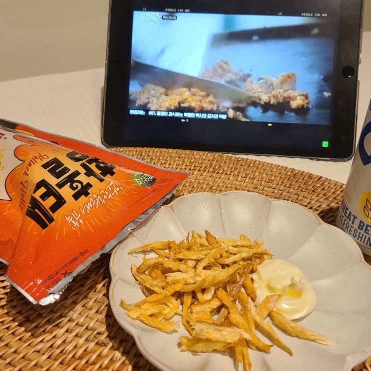 혼술 안주&맥주궁합 최고 먹태대용 황홀태 추천