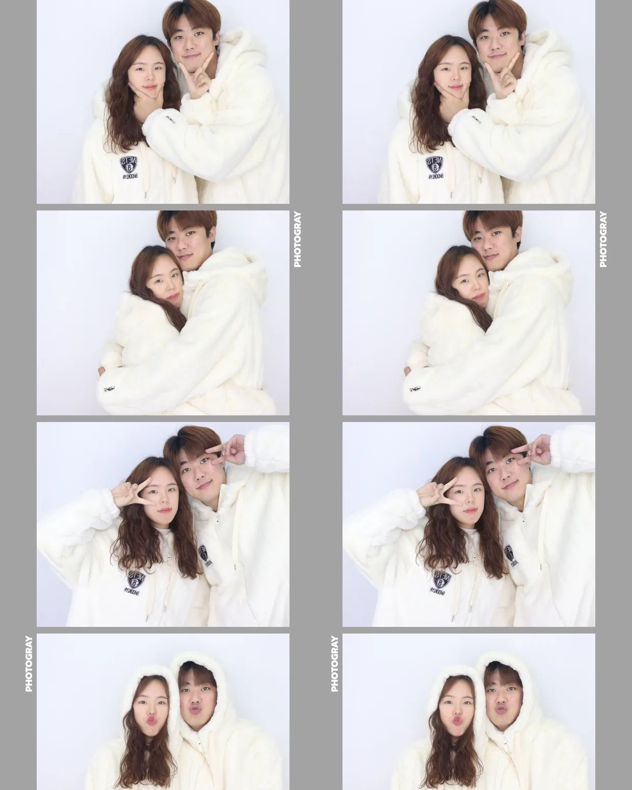#뿡빵그램 #뿡빵네컷 #포토그레이 #히피펌 #❤ 

이번에 오랜만에 새로운 머리스타일을 시도해보았어요!!! 
6주년 때 집에서 같이 셀프로 염색을 했던 이후로 계속 같은 머리스타일이라서 변화를 한번 주고싶더라구요ㅎㅎ

그래서 항상 고민만하던 히피펌 스타일에 도전해보게되었어요ㅋㅋㅋㅋㅋㅋ
짝꿍이 미용실에서 머리하는 시간동안 옆에서 같이 기다려줘서 대기시간도 심심하지않게 보낼 수 있었어요🫶🏻

짝꿍도 저의 머리를 하는동안에 커트를 했었는데 앞머리를 살짝 넘기는 스타일로 연출하니까 더 잘어울리더라구요😘

평소에도 네컷사진 찍는걸 좋아하는 저희는 새로 머리한 기념으로 포토그레이에서 한방 찍고 왔답니다꒰◍︎⍢︎◍︎꒱۶
+ 포토그레이 조명 맛집 인정이예요...👍