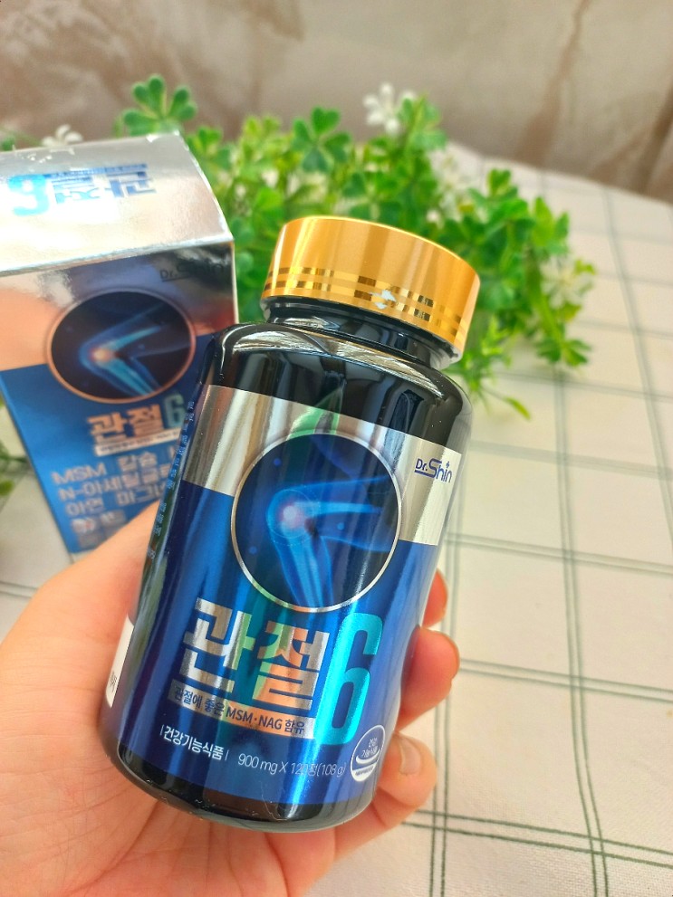 MSM추천, 관절건강기능식품 닥터신 관절6 추천해요.