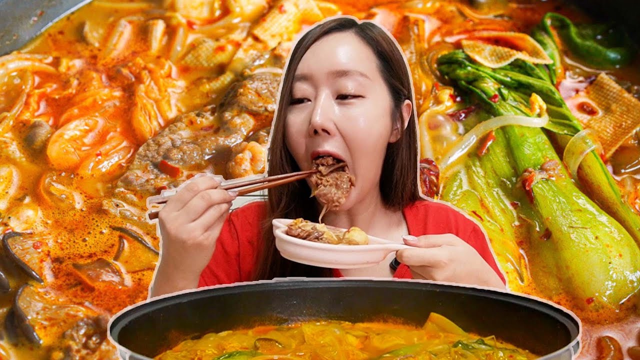 집에서 먹을 수 있는 찐 마라탕 ! 월드킷 더진한 마라탕 [수아처럼]