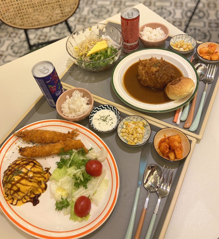 인천 스퀘어원 맛집 : 고동함박 홈플러스 점심 추천 (월클함박, 고순까스세트)