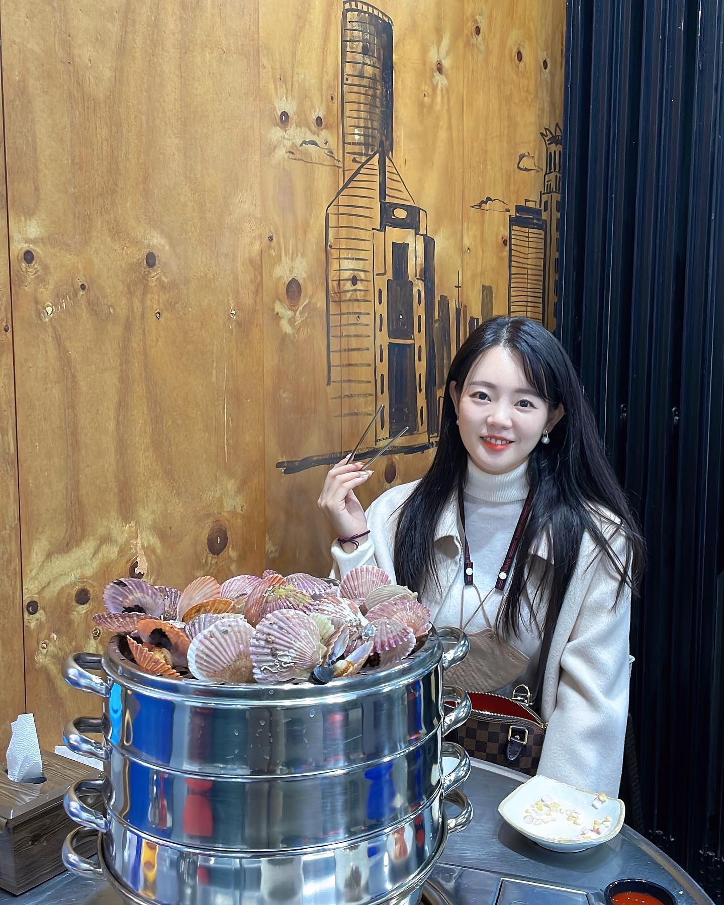 #조개랑새우랑