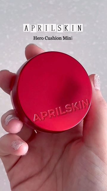 Claudy 크 on Instagram: "#광고 Hero Cushion Mini Planning Set with @aprilskin_korea ❤️ Because of their 1st anniversary of the launch of the cushion name April Skin Hero Cushion, they made a limited special planning set ‘Hero Cushion Mini Sp