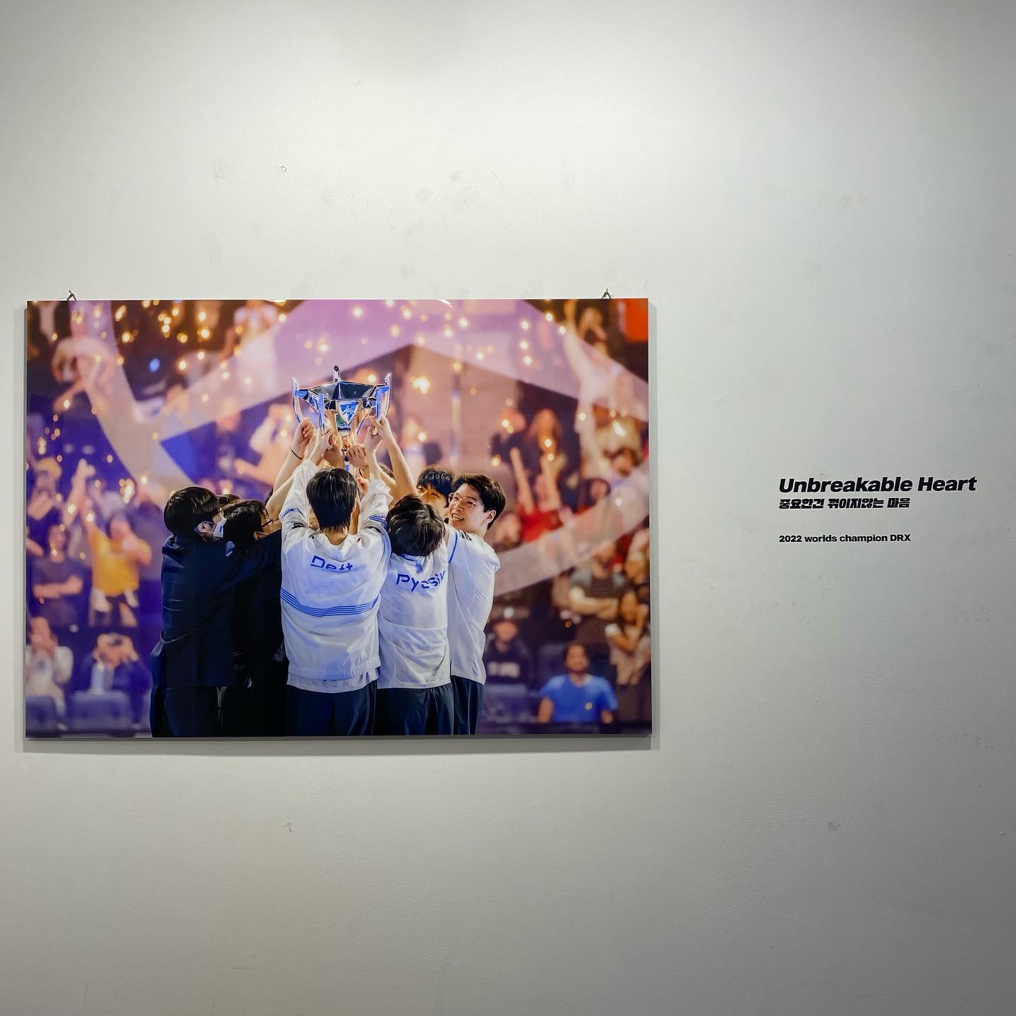 올해를 다시 추억할 수 있는 공간
너무 행복하고 좋았다✨
다들 너무 이쁘고 아름답다 말로는 부족해 다시한번 월즈 우승 축하해💙 
최고로 행복하자💙 

#DRX_월즈우승_축하해
#2022_worlds_champion_drx 
#drx_월즈우승_축하해
#DRX #drxwin