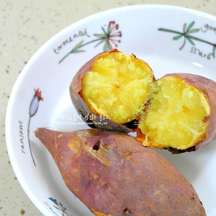 베니하루카 호박밤고구마 에어프라이어 양새댁 고구마 맛보기